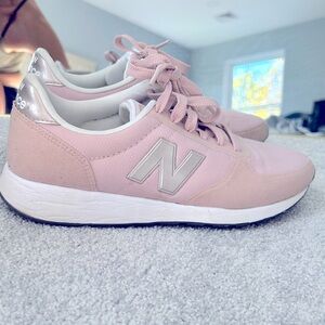 New balance pink sneakers